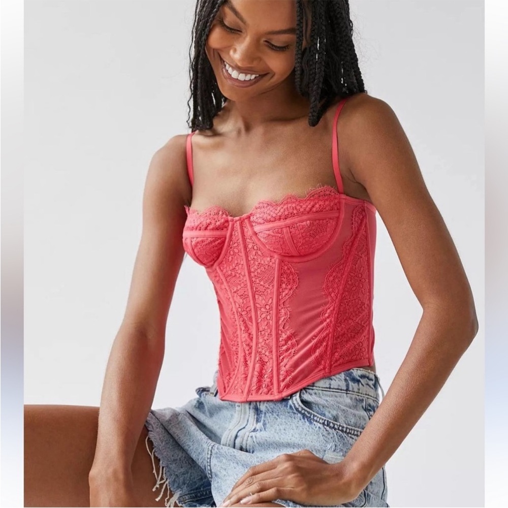 Urban Outfitters Out From Under Modern Love Corset
